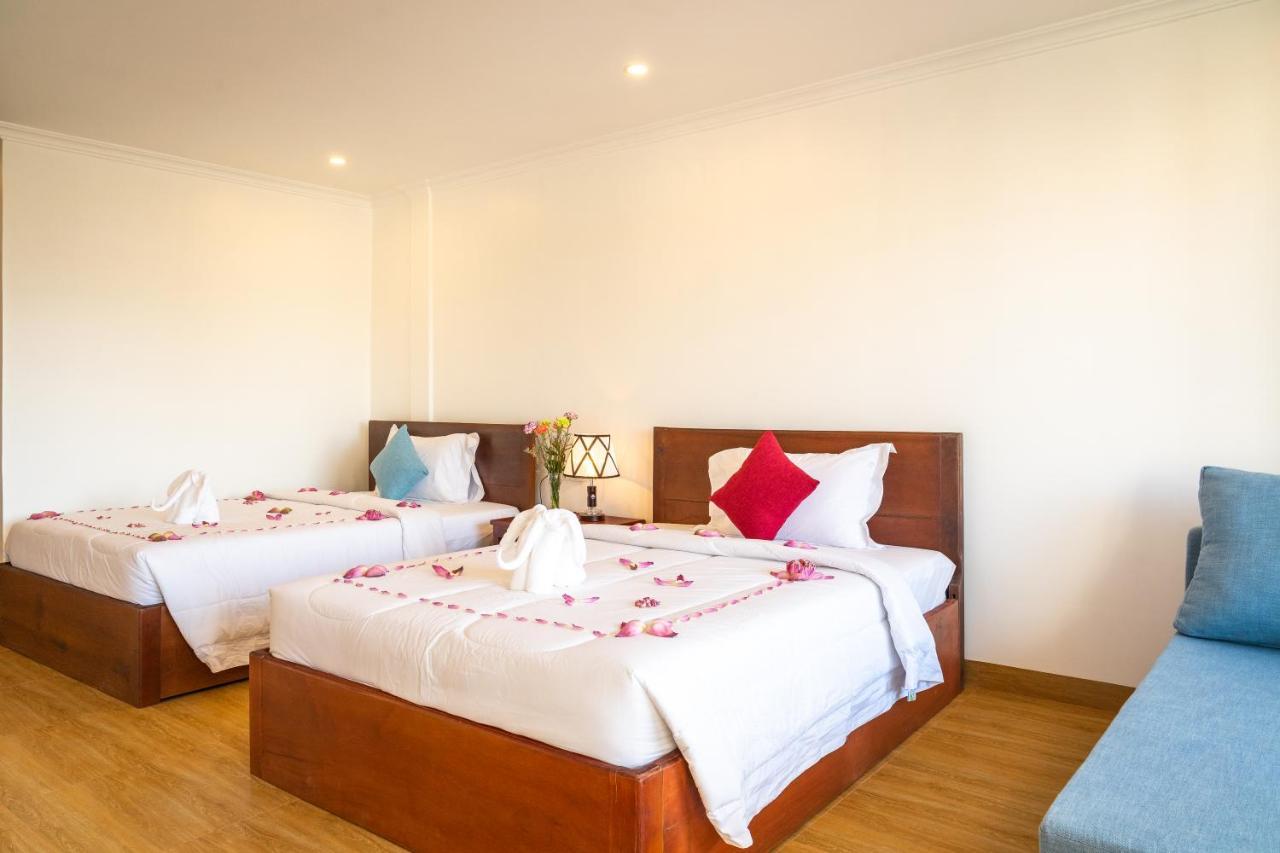 Apartamento de 400 m² con 1 habitación/es y 1 baño/s de uso privado, en Sala Kamreuk Ciudad de Siem Riep Exterior foto