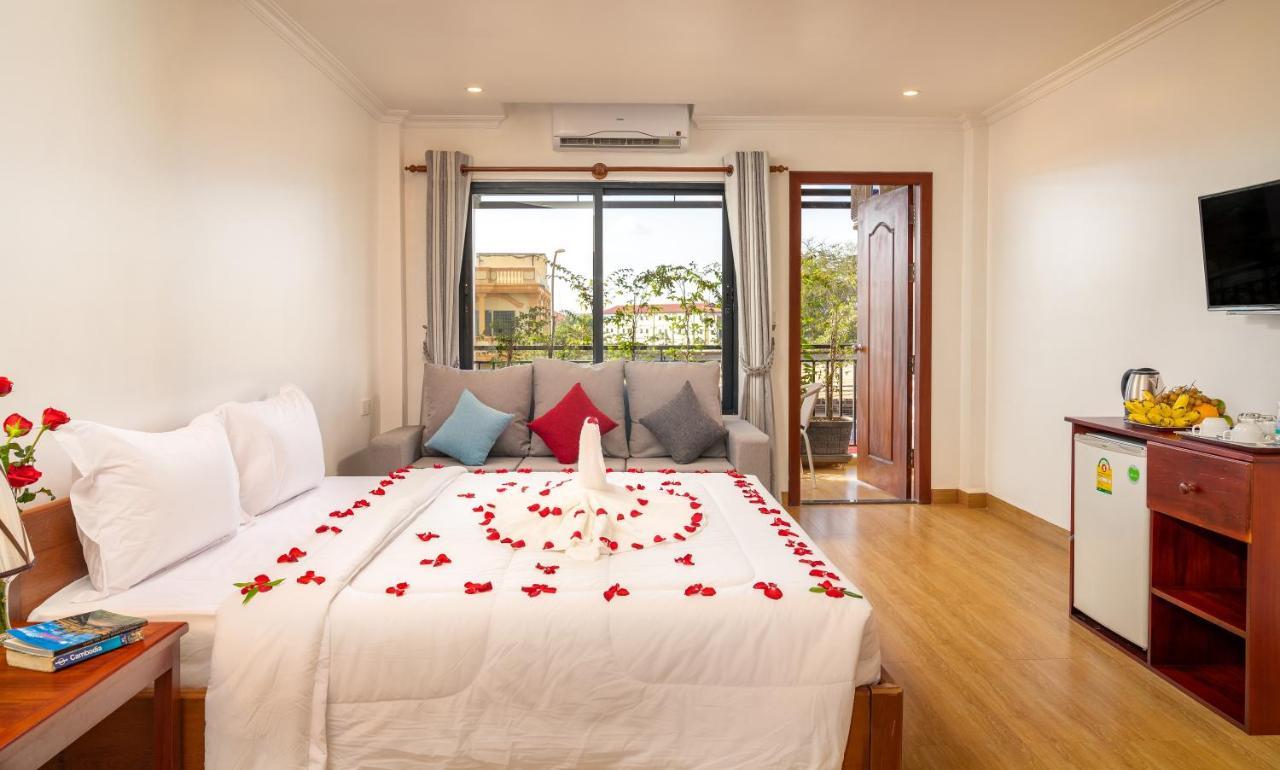 Apartamento de 400 m² con 1 habitación/es y 1 baño/s de uso privado, en Sala Kamreuk Ciudad de Siem Riep Exterior foto