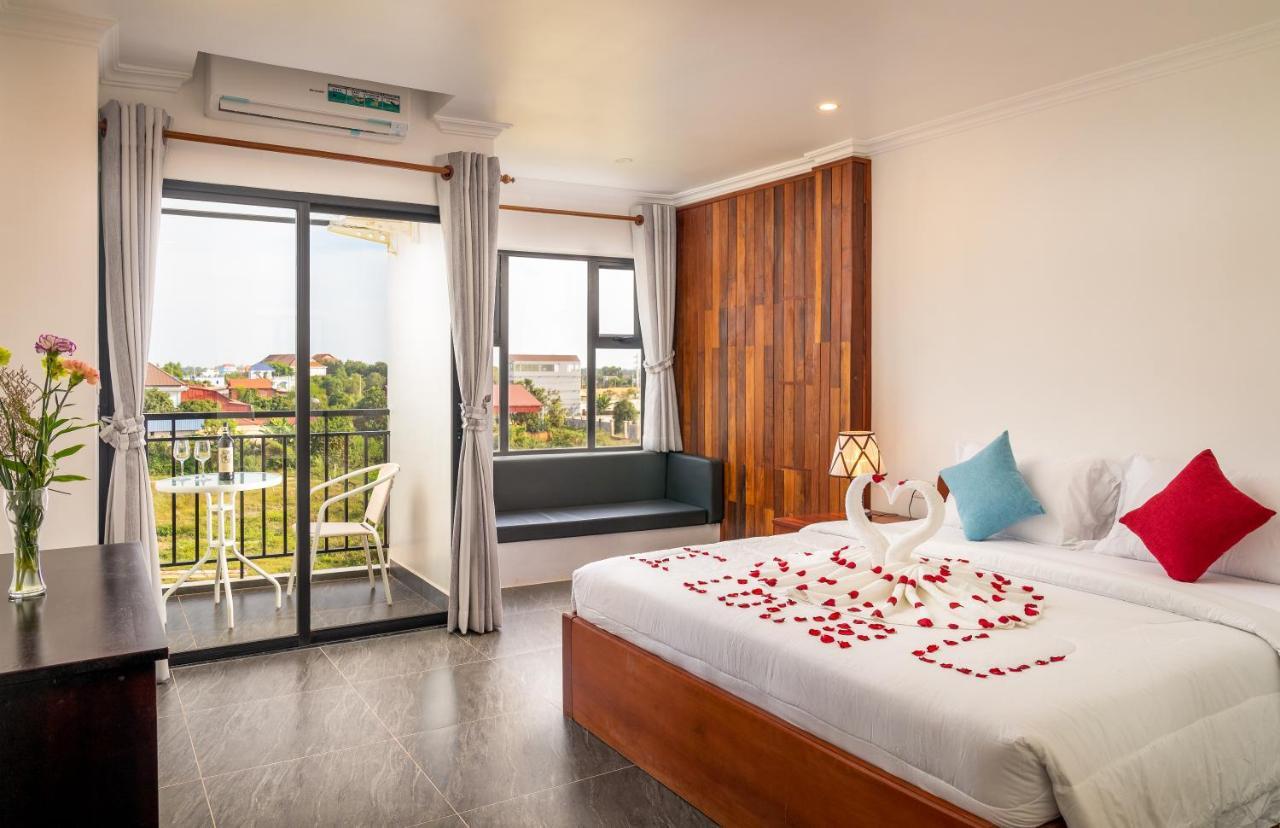 Apartamento de 400 m² con 1 habitación/es y 1 baño/s de uso privado, en Sala Kamreuk Ciudad de Siem Riep Exterior foto