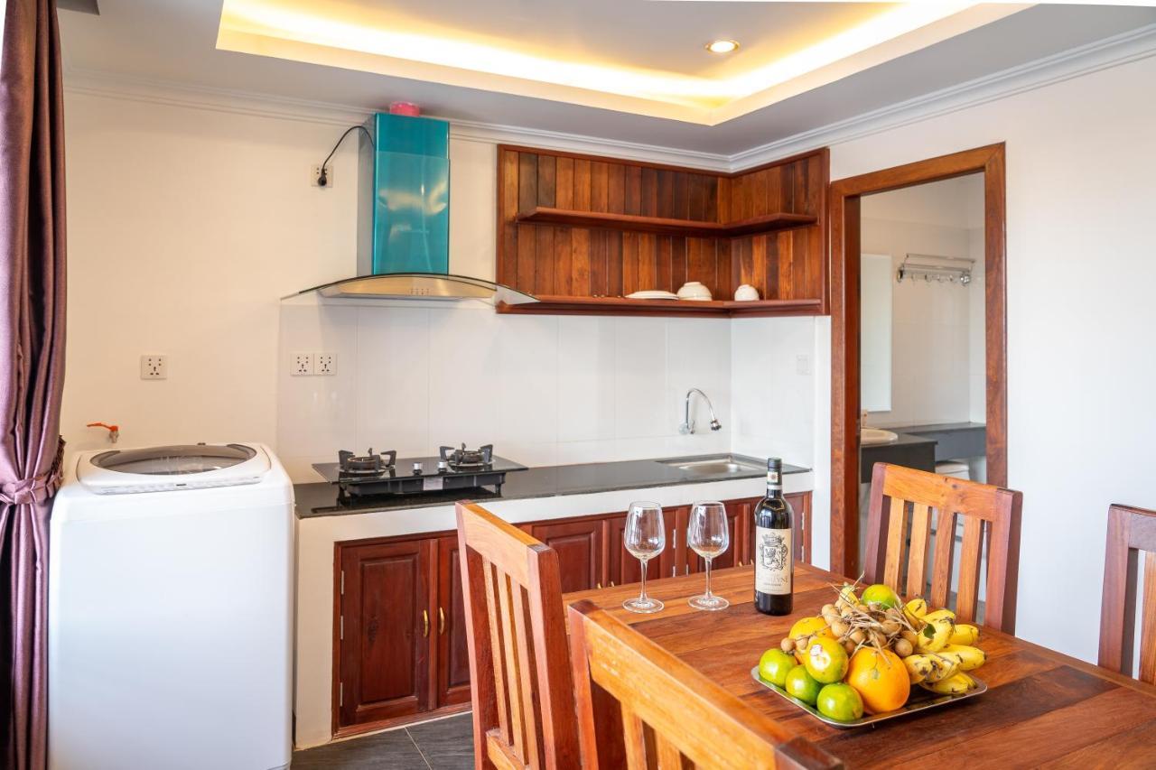 Apartamento de 400 m² con 1 habitación/es y 1 baño/s de uso privado, en Sala Kamreuk Ciudad de Siem Riep Exterior foto